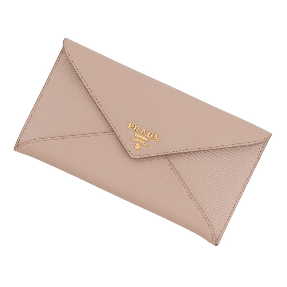 Prada Long Wallet Envelope Leather 1MF175 PRADA WALLET